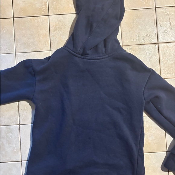 Nike Navy Blue Hoodie girl size small kangaroo pocket - Picture 5 of 7